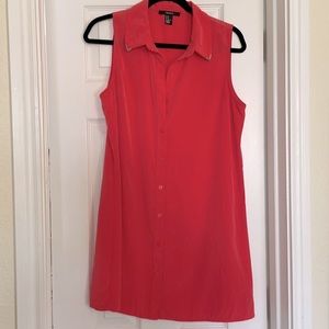 Forever 21 Casual button-up dress.